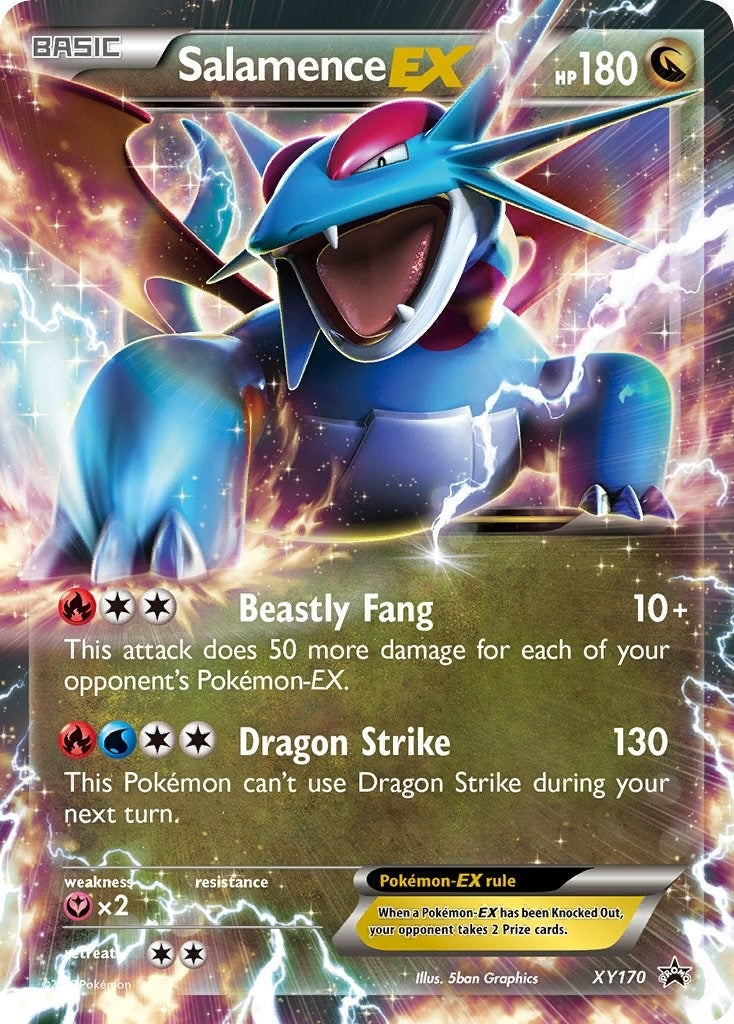 Image for Salamence EX - XY170 (XY170) (PR) - Pokemon