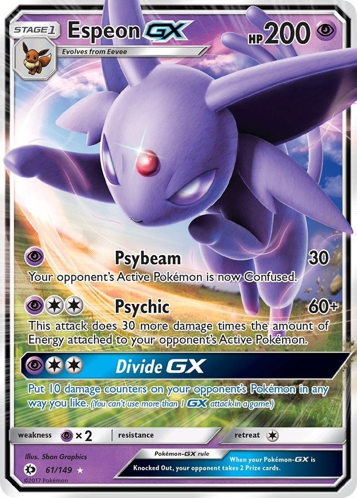 Image for Espeon GX (61/149) (SM01) - Pokemon