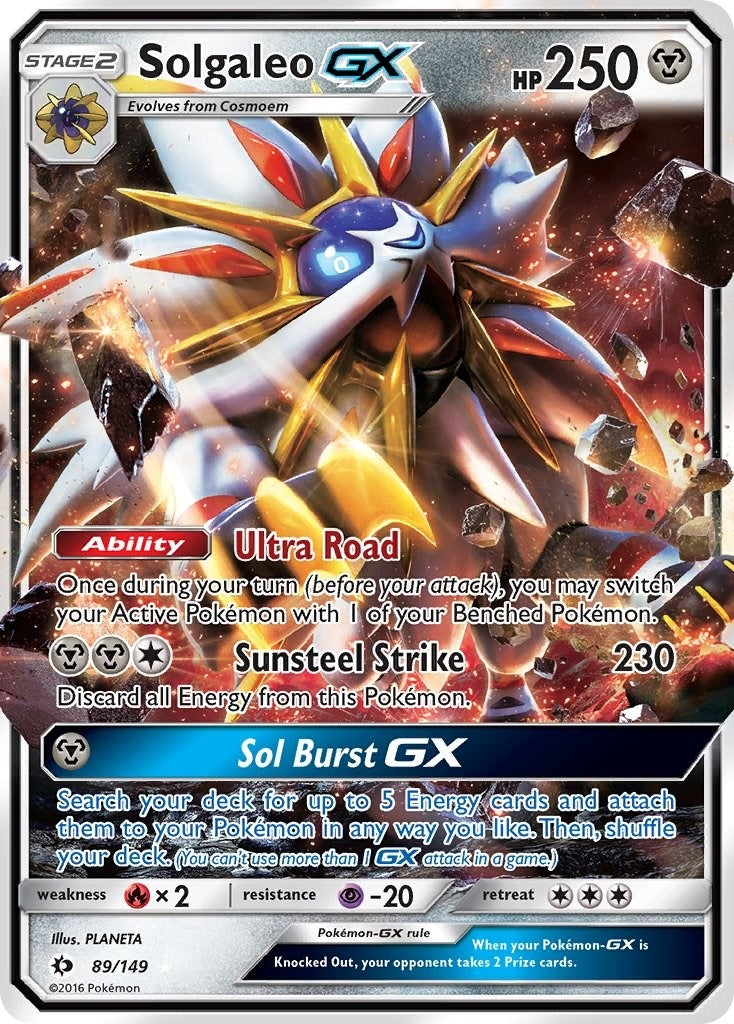 Image for Solgaleo GX (89/149) (SM01) - Pokemon