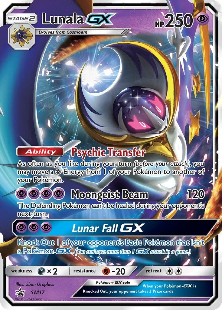 Image for Lunala GX - SM17 (SM17) (SMP) - Pokemon