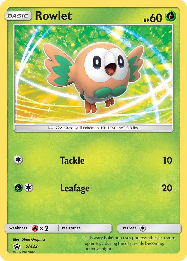 Image for Rowlet - SM22 (SM22) (SMP) - Pokemon