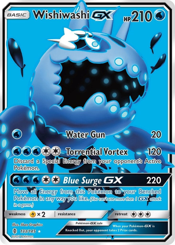Wishiwashi GX (Full Art) (133/145) (SM02)