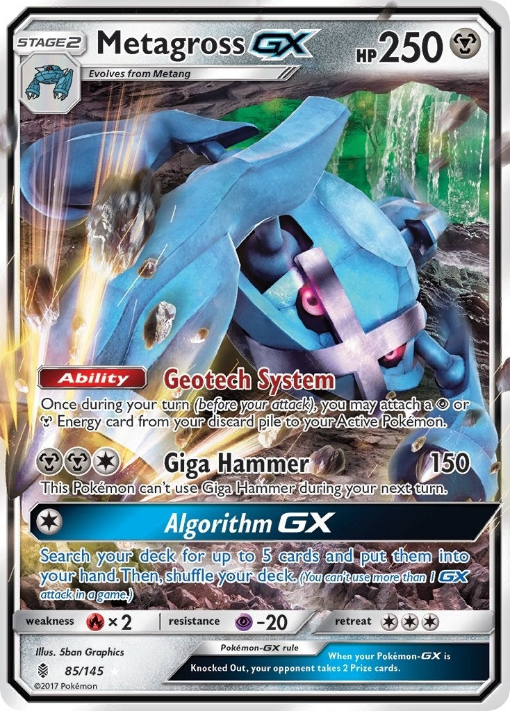 Image for Metagross GX (85/145) (SM02) - Pokemon