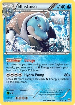 Image for Blastoise - 16/101 (BW Plasma Blast) (016/101) (PR) - Pokemon