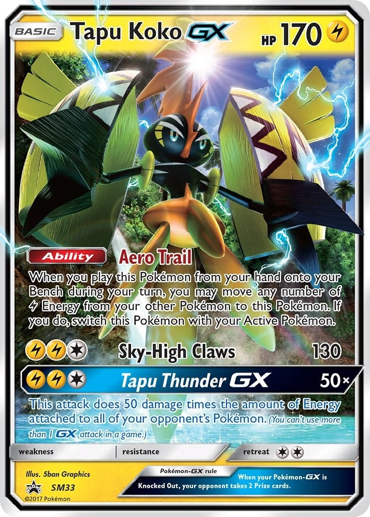 Tapu Koko GX - SM33 (SM33) (SMP)