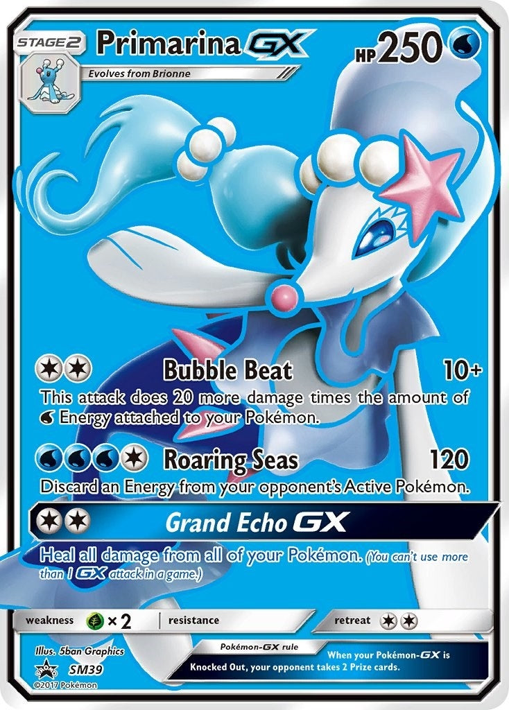 Image for Primarina GX - SM39 (SM39) (SMP) - Pokemon