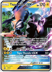Tapu Koko GX - SM50 (SM50) (SM Promos) (SMP)