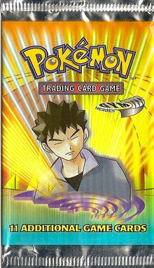 Image for Gym Heroes Booster Pack [Unlimited Edition] - Pokemon
