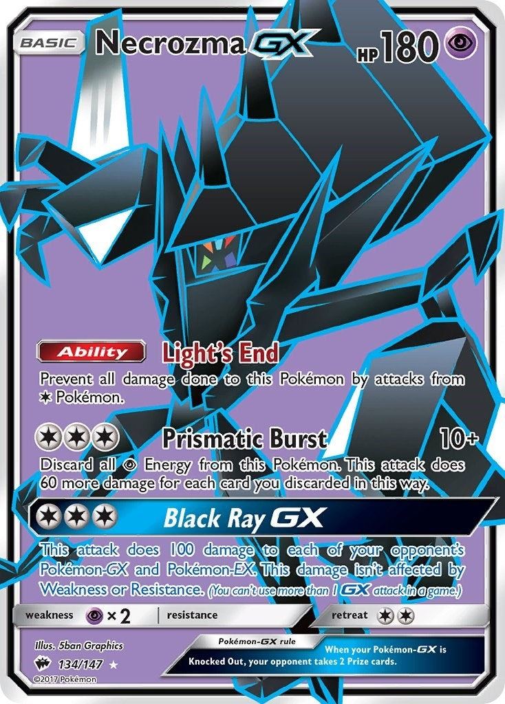 Necrozma GX (Full Art) (134/147) (SM03)