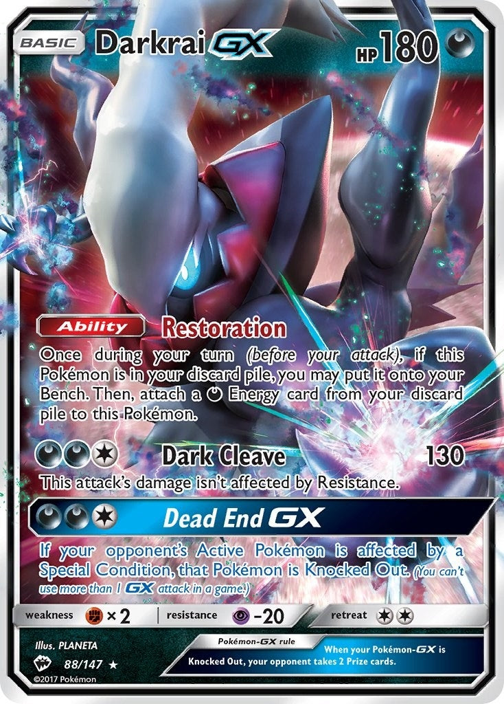 Image for Darkrai GX (88/147) (SM03) - Pokemon