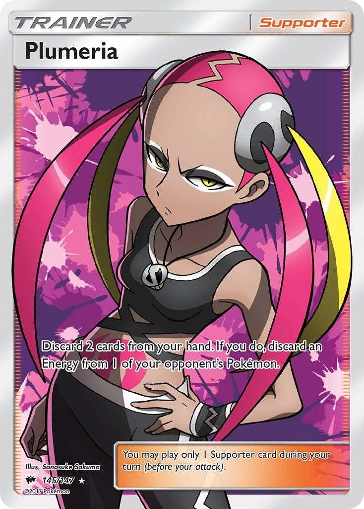 Image for Plumeria (Full Art) (145/147) (SM03) - Pokemon