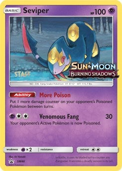 Seviper - SM46 (Prerelease) [Staff] (SM46) (SMP)