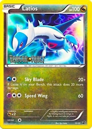 Image for Latios - 10/20 (Dragon Vault) (010/020) (BLE) - Pokemon