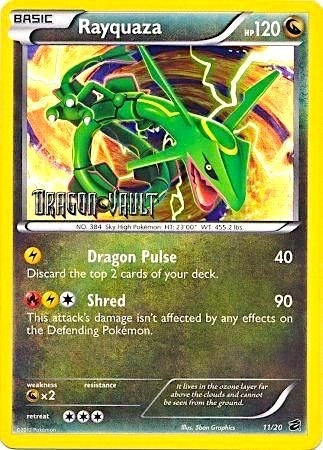 Image for Rayquaza - 11/20 (Dragon Vault) (011/020) (BLE) - Pokemon