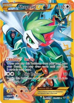 Image for Shaymin EX - 77a/108 (077a/108) (PR) - Pokemon