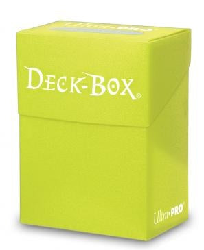 Solid Color Deck Box - Bright Yellow