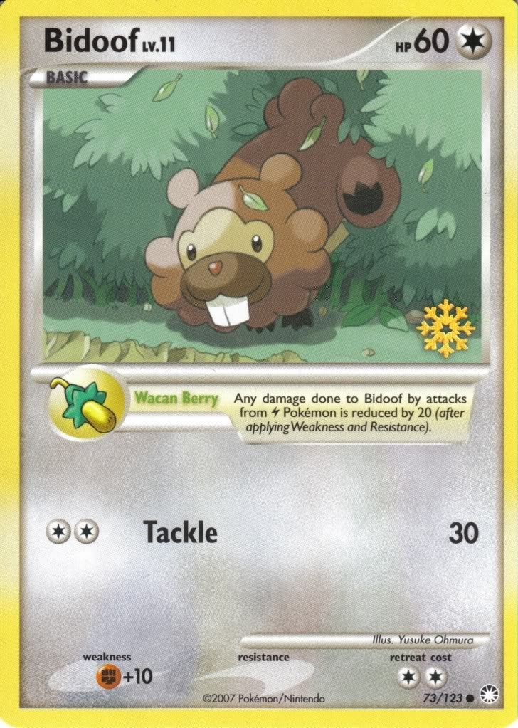 Image for Bidoof (073/123) (CCP) - Pokemon