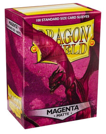Image for Dragon Shield Matte Sleeves - Magenta (100-Pack) - Card Sleeves