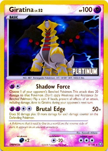 Image for Giratina - 4/146 [Platinum] (004/146) (BKP) - Pokemon
