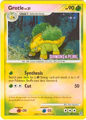 Image for Grotle - 49/130 [Diamond & Pearl] (049/130) (BKP) - Pokemon