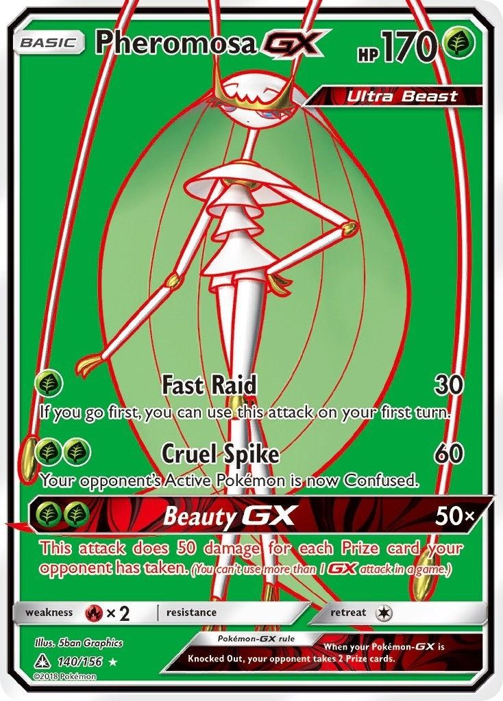 Image for Pheromosa GX (Full Art) (140/156) (SM05) - Pokemon