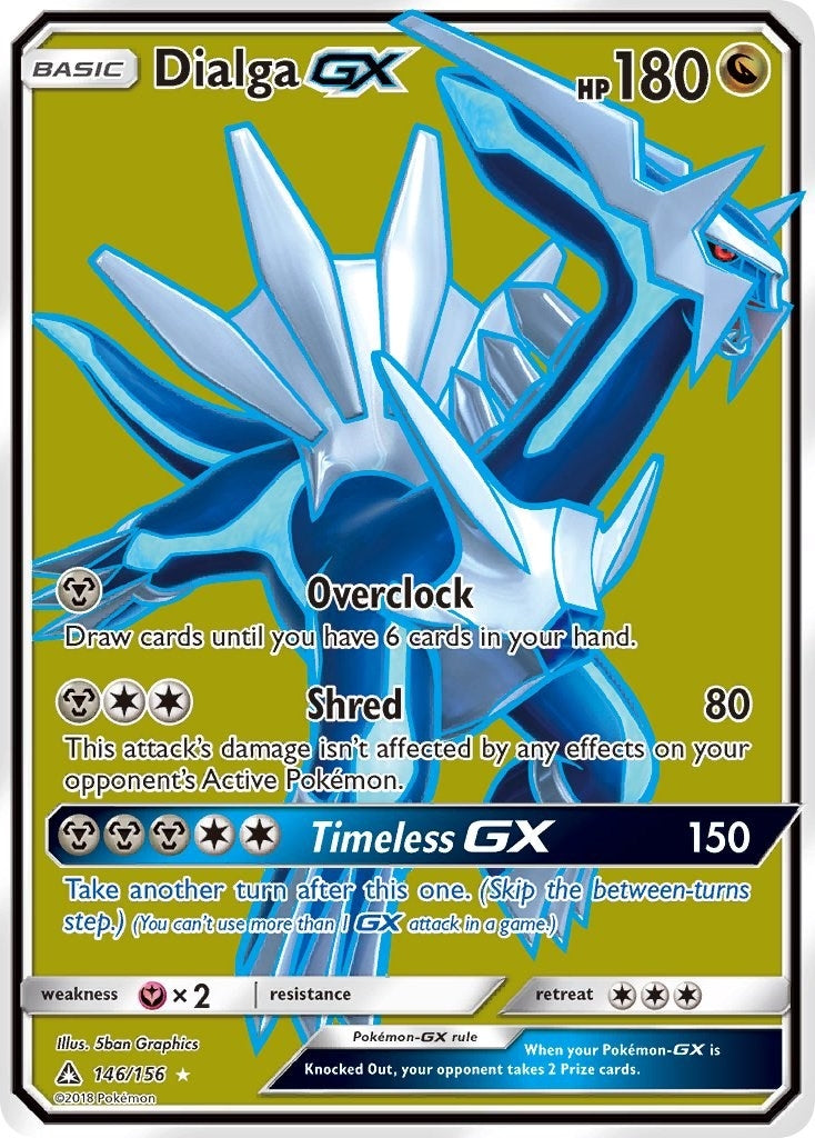 Image for Dialga GX (Full Art) (146/156) (SM05) - Pokemon