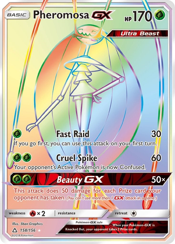 Image for Pheromosa GX (Secret Rare) (158/156) (SM05) - Pokemon