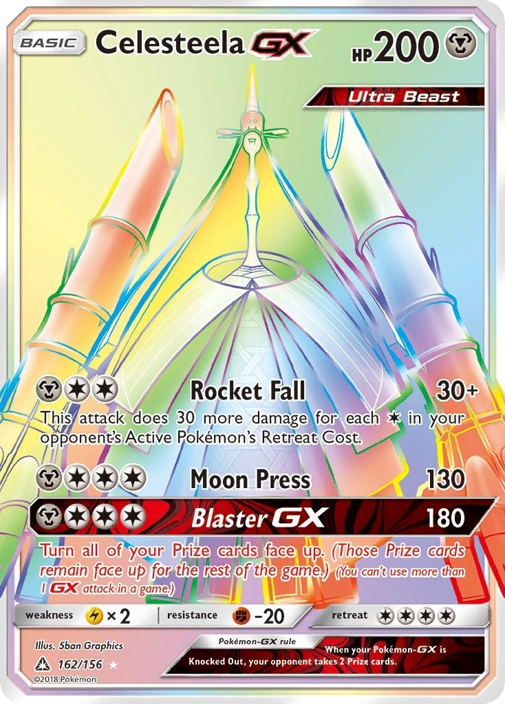 Image for Celesteela GX (Secret Rare) (162/156) (SM05) - Pokemon