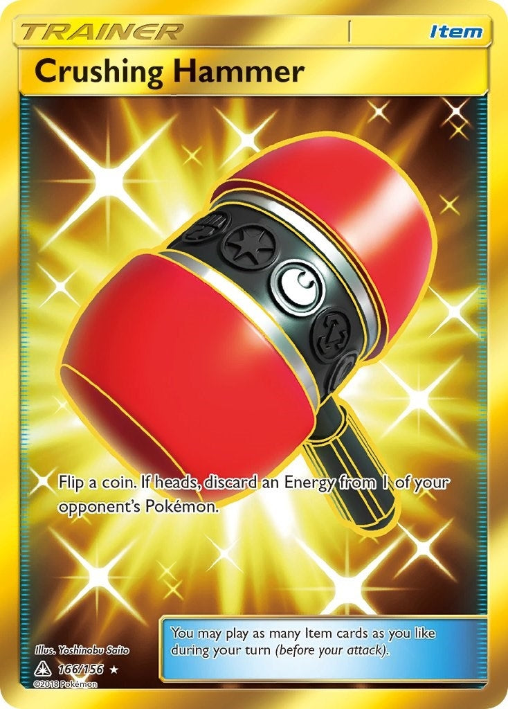 Crushing Hammer (Secret Rare) (166/156) (SM05)