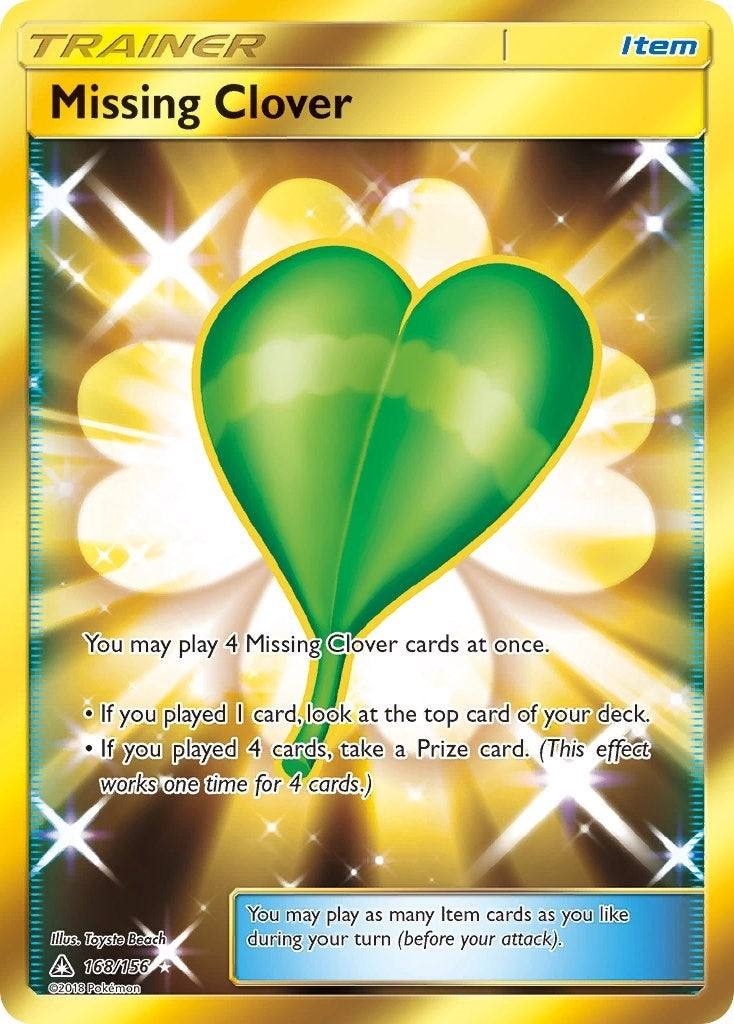 Image for Missing Clover (Secret Rare) (168/156) (SM05) - Pokemon