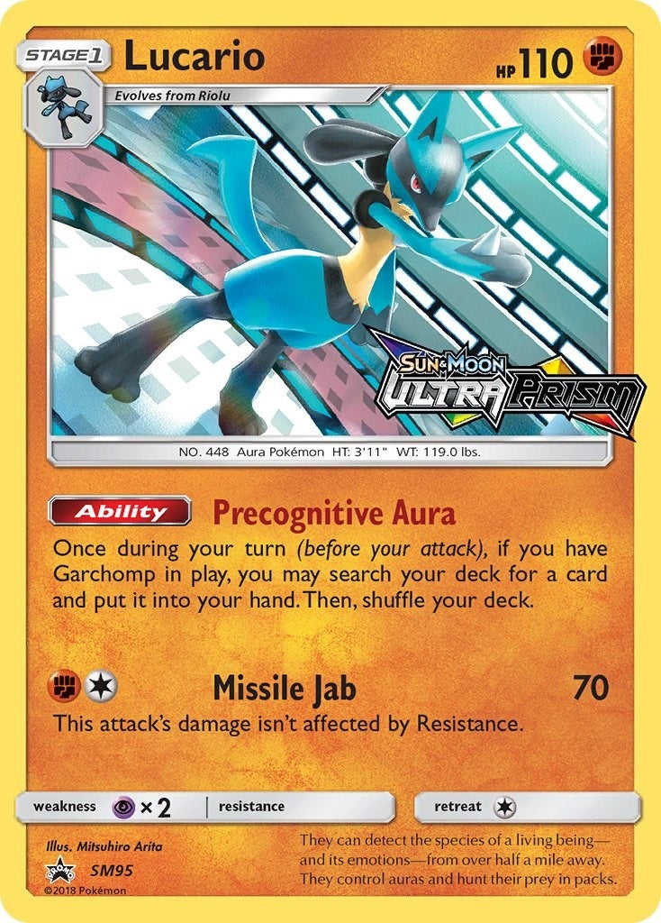 Lucario - SM95 (Prerelease) (SM95) (SMP)