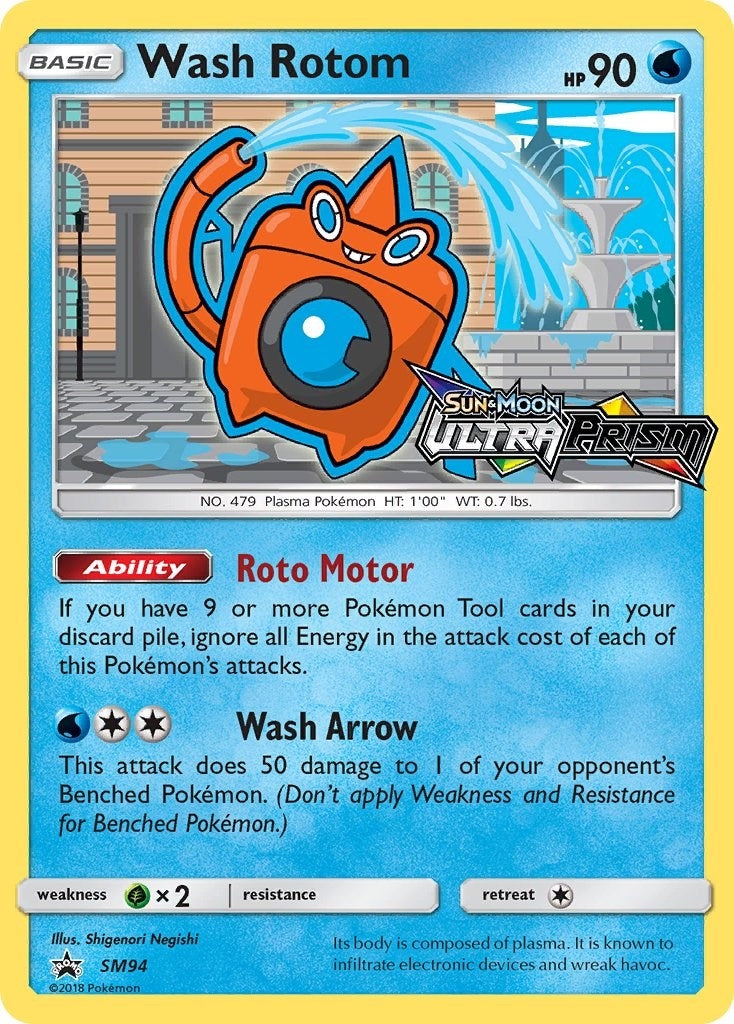 Image for Wash Rotom - SM94 (Prerelease) (SM94) (SMP) - Pokemon