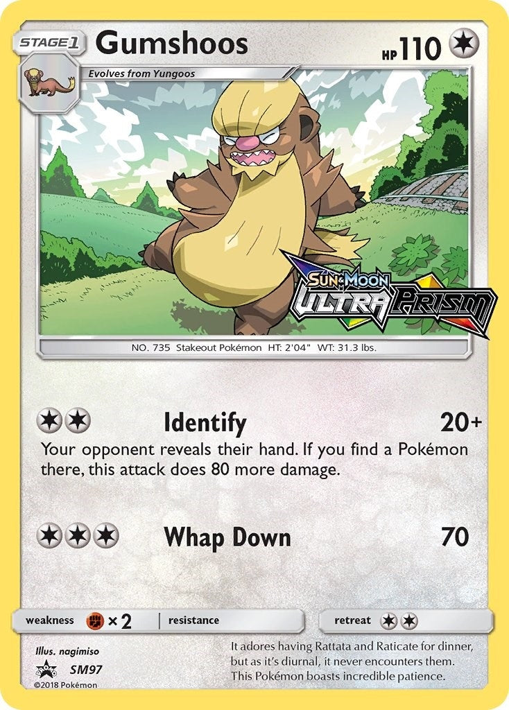 Image for Gumshoos - SM97 (Prerelease) (SM97) (SMP) - Pokemon