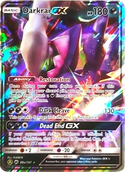 Image for Darkrai GX - 88a/147 (088a/147) (PR) - Pokemon