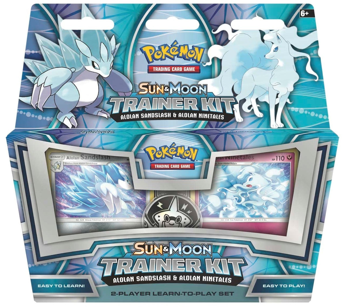 Image for Sun & Moon Trainer Kit: Alolan Sandslash & Alolan Ninetales - Pokemon