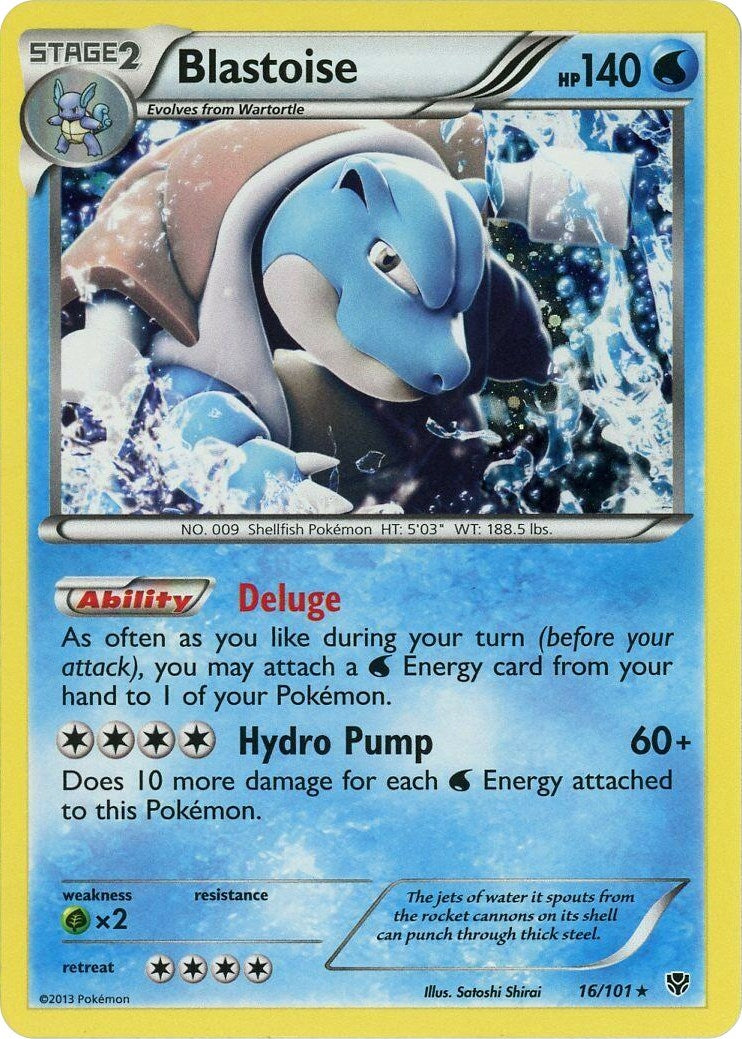 Image for Blastoise - 16/101 (Cosmos Holo) (016/101) (BLE) - Pokemon