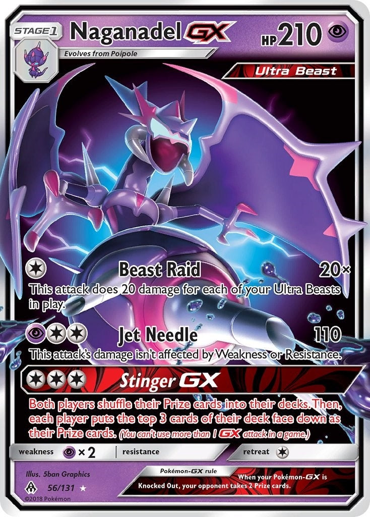Image for Naganadel GX (56/131) (SM06) - Pokemon