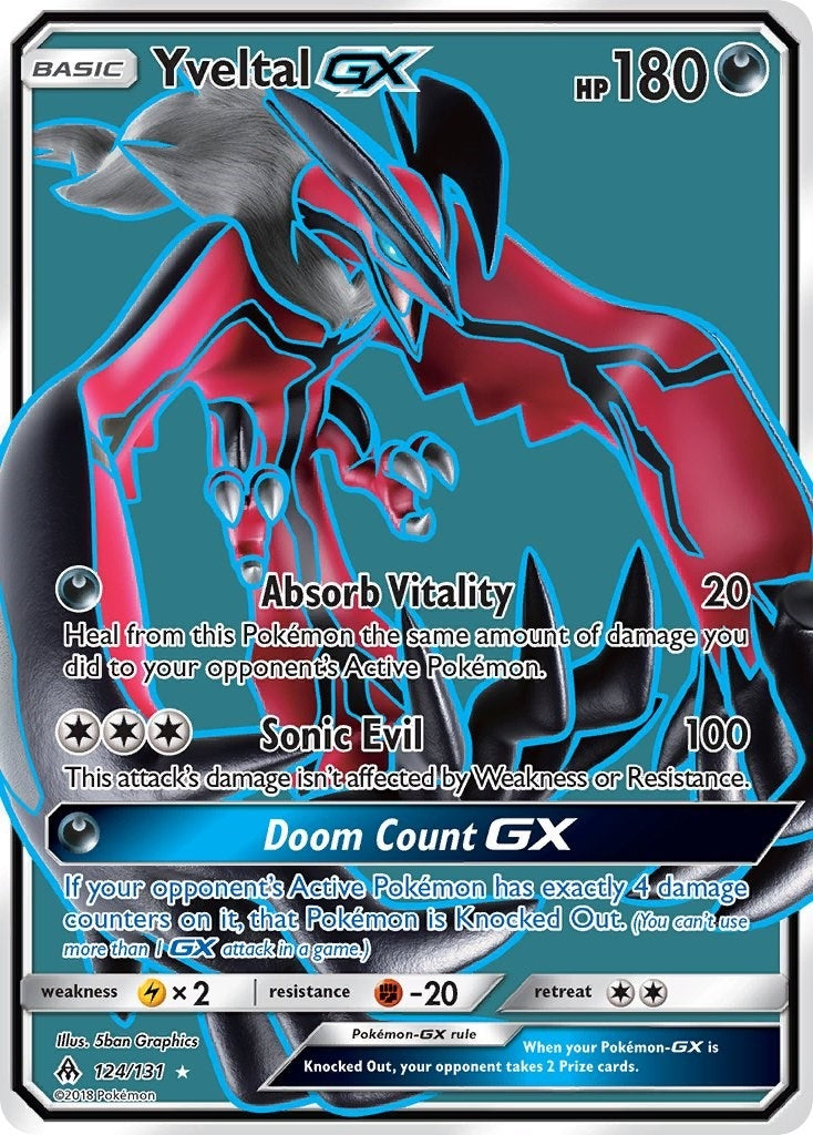 Yveltal GX (Full Art) (124/131) (SM06)