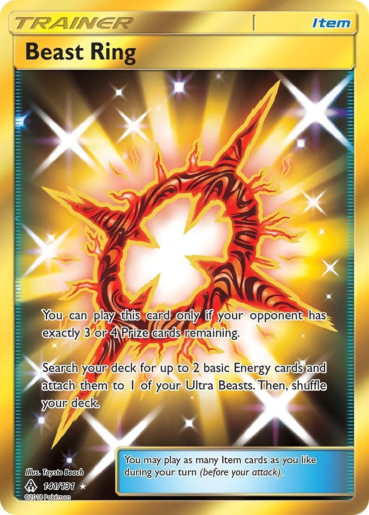 Image for Beast Ring (Secret) (141/131) (SM06) - Pokemon