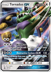 Tornadus GX - SM134 (SM134) (SM Promos) (SMP)