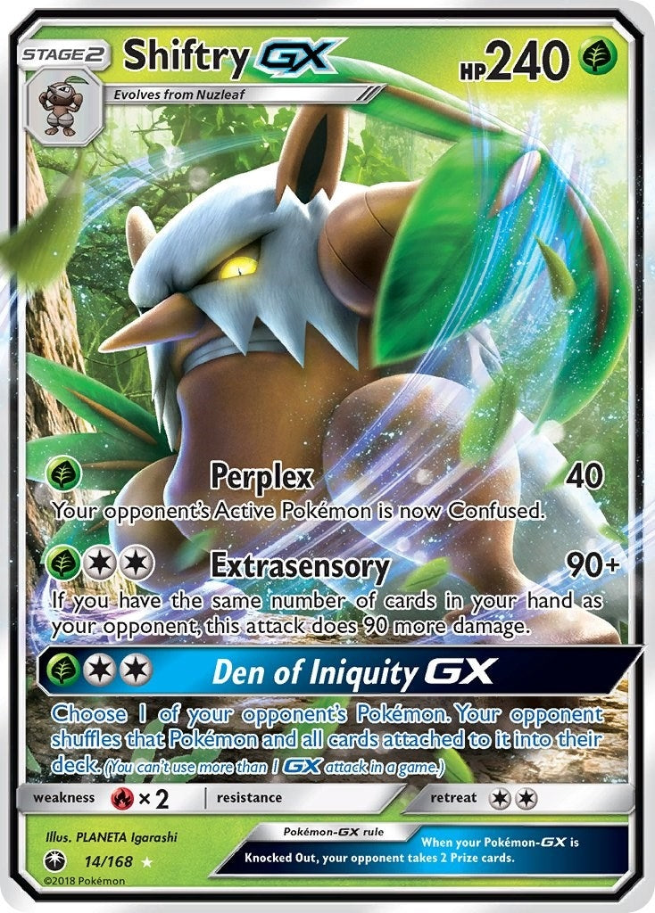 Shiftry GX (14/168) (CES)