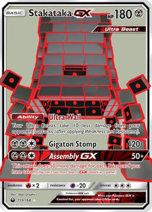 Stakataka GX (Full Art) (159/168) (CES)