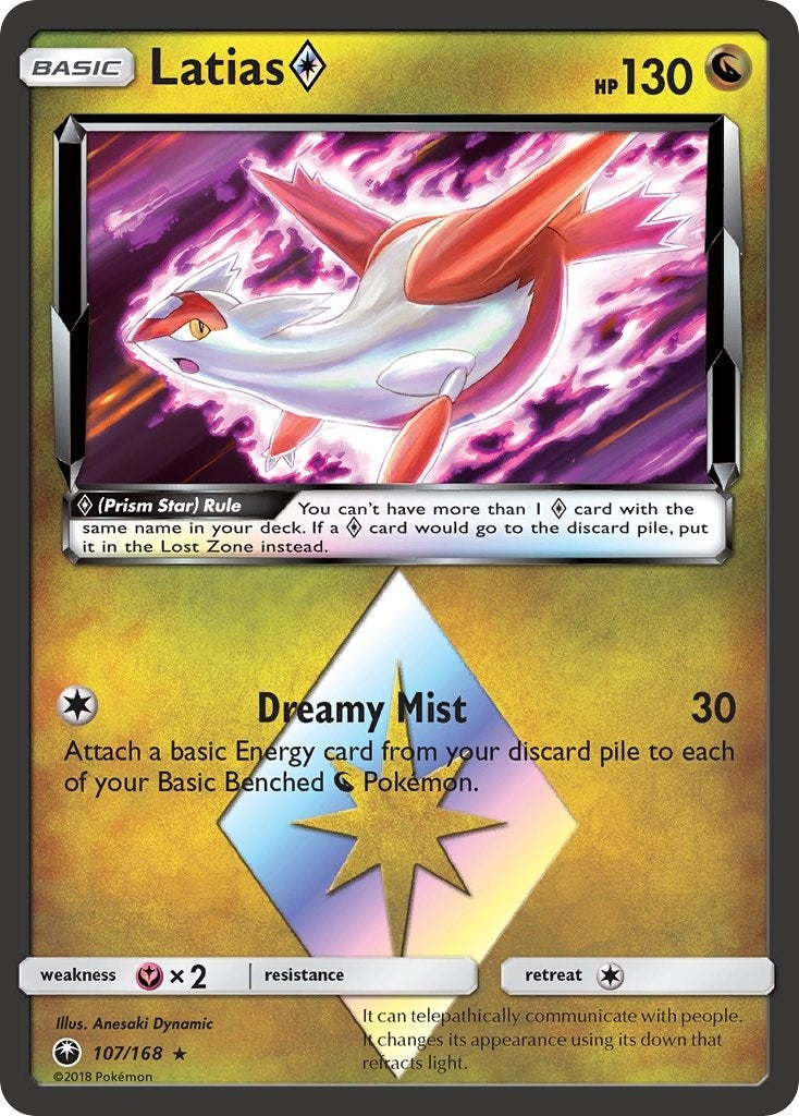 Image for Latias Prism Star (107/168) (CES) - Pokemon