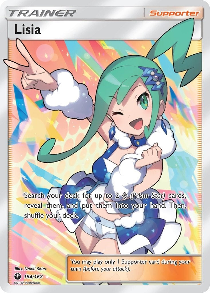Image for Lisia (Full Art) (164/168) (CES) - Pokemon