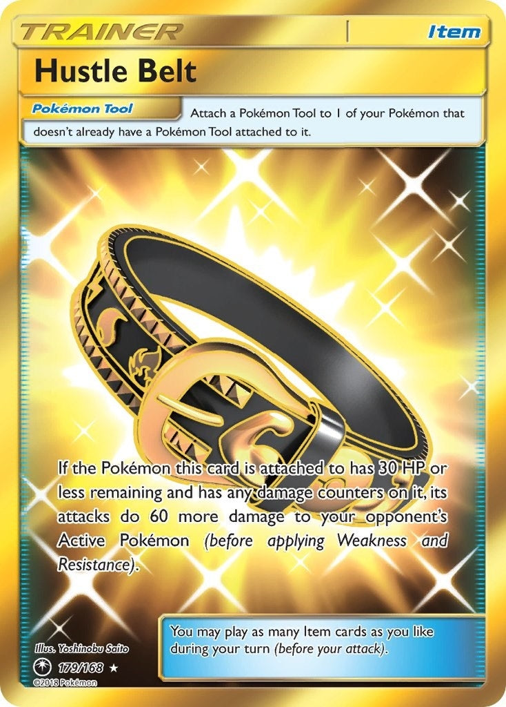 Image for Hustle Belt (Secret) (179/168) (CES) - Pokemon