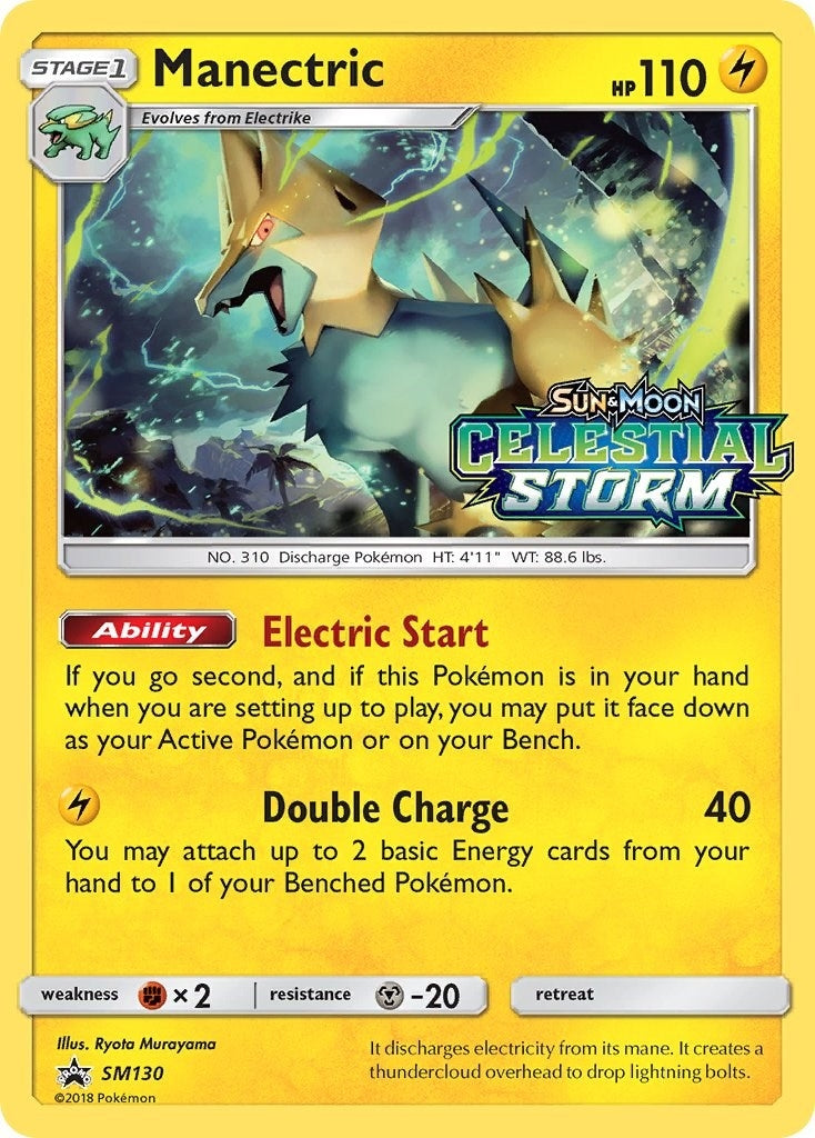 Manectric - SM130 (Prerelease) (SM130) (SMP)