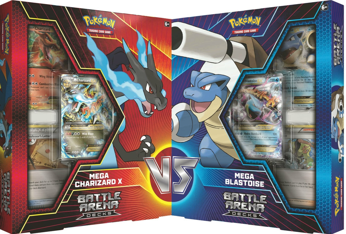 Image for Battle Arena Deck [Mega Blastoise & Mega Charizard X] - Pokemon