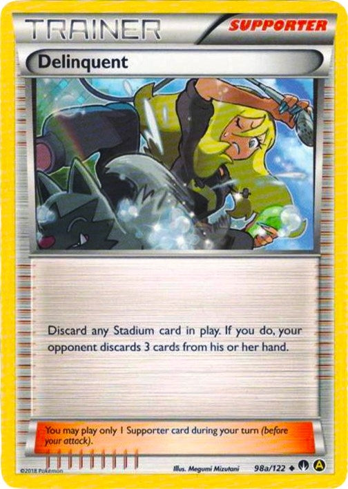 Image for Delinquent - 98a/122 (098a/122) (PR) - Pokemon