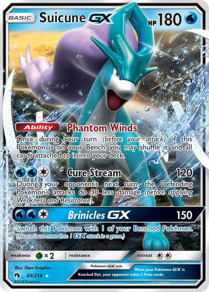 Suicune GX (60/214) (SM8)
