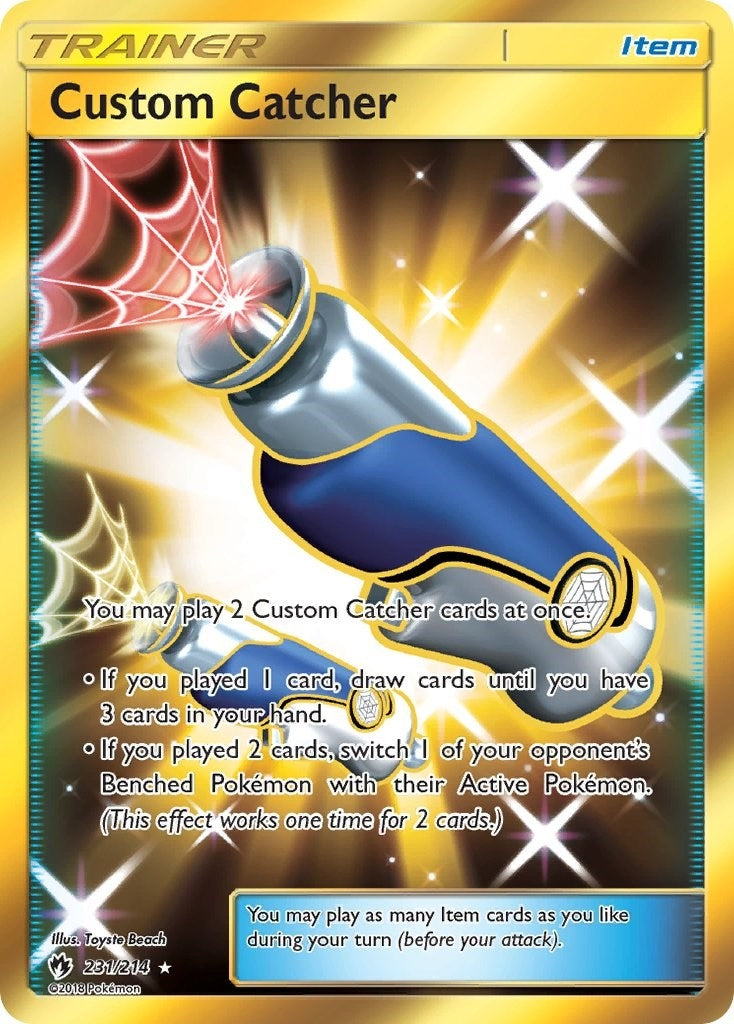 Image for Custom Catcher (Secret) (231/214) (SM8) - Pokemon